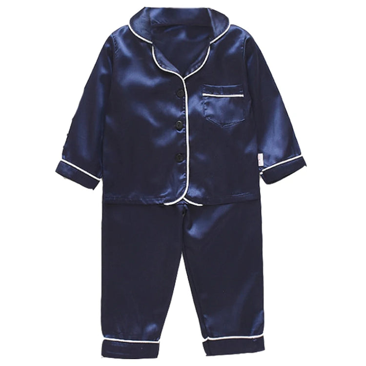 long sleeve trousers Pajama suit Boys and girls' 0-4-year kids