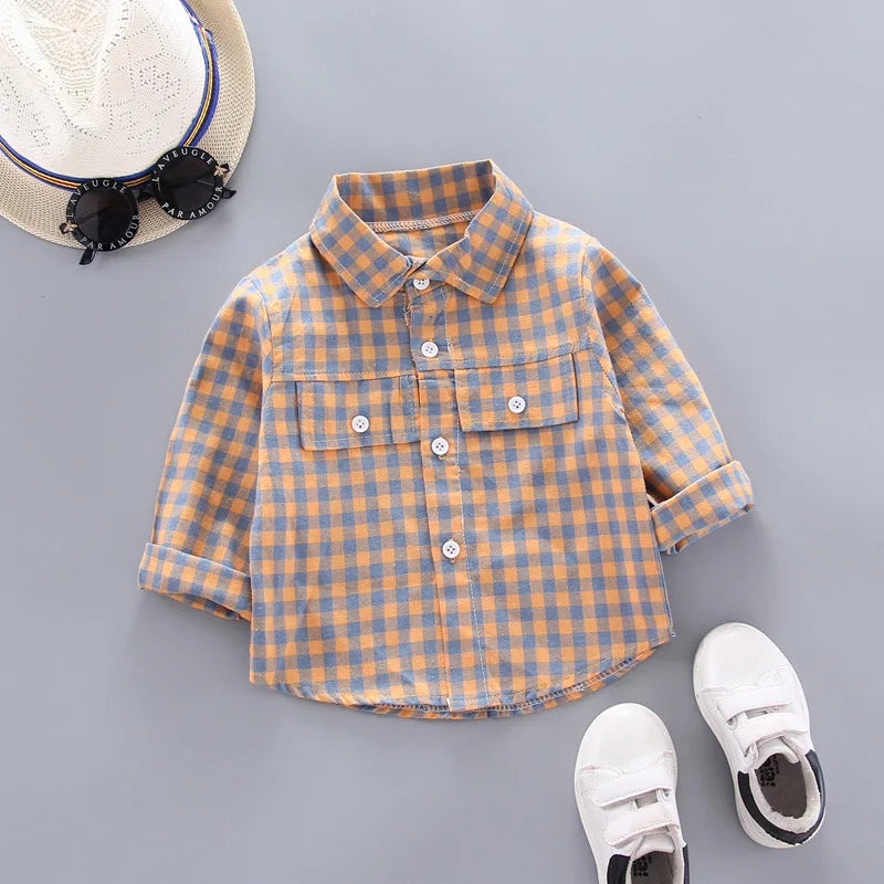 Spring Autumn Kids Baby Boys Cotton Clothes 1 2 3 4 5 Years kids