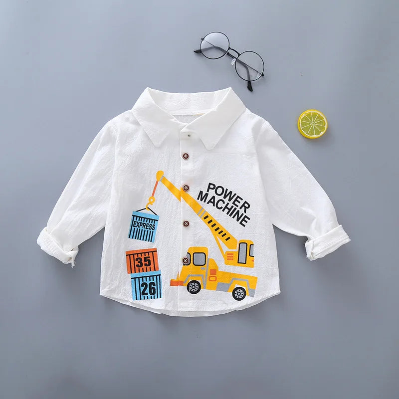 Spring Autumn Kids Baby Boys Cotton Clothes 1 2 3 4 5 Years kids