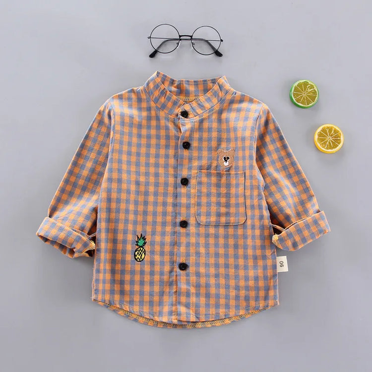 Spring Autumn Kids Baby Boys Cotton Clothes 1 2 3 4 5 Years kids