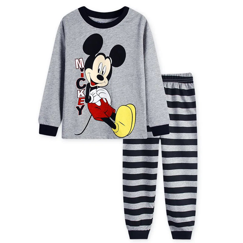 Long Sleeve Pyjamas set micky Kids Boys 2024 New