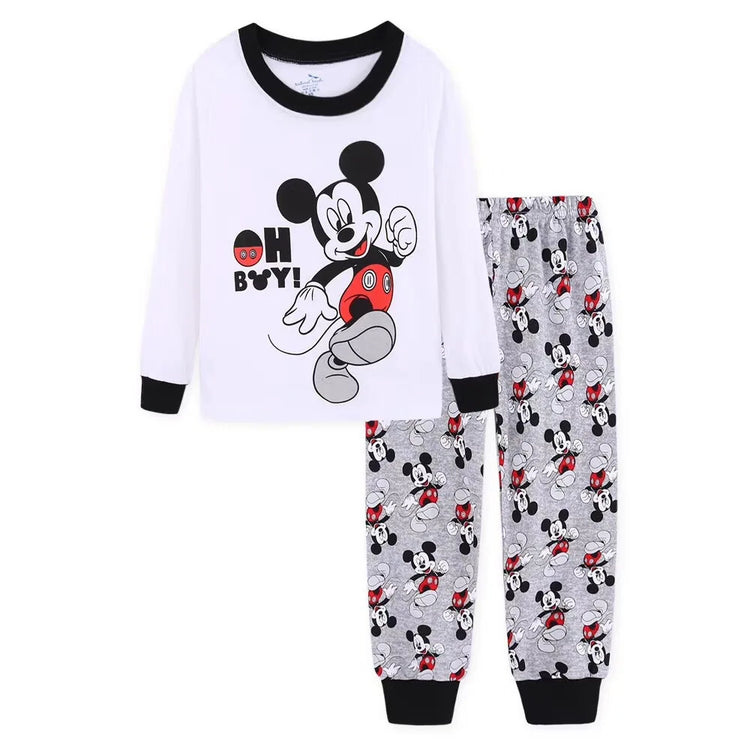 Long Sleeve Pyjamas set micky Kids Boys 2024 New