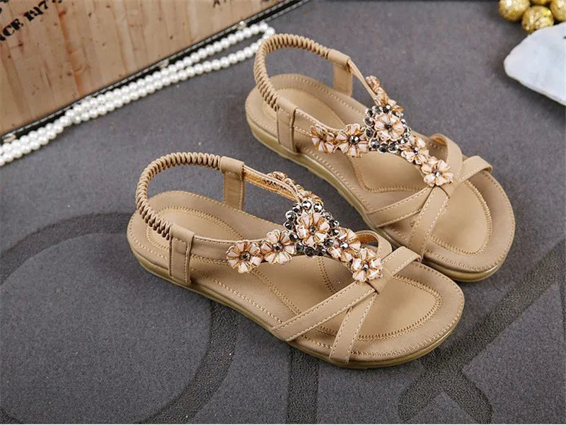 Flat Heel Sandals Women - Ashmeetdesigns 