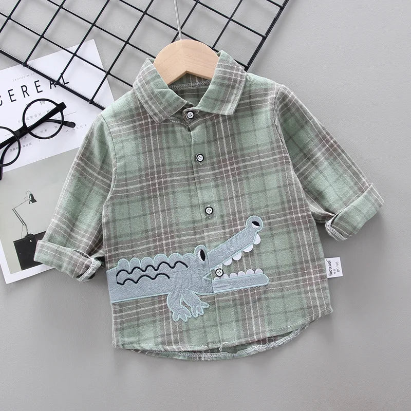 Spring Autumn Kids Baby Boys Cotton Clothes 1 2 3 4 5 Years kids