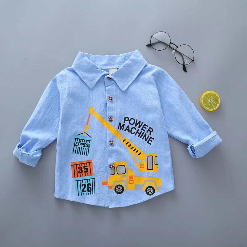 Spring Autumn Kids Baby Boys Cotton Clothes 1 2 3 4 5 Years kids