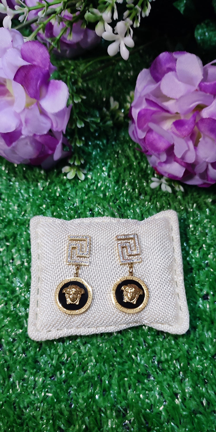 Stylish Earing Versace Design