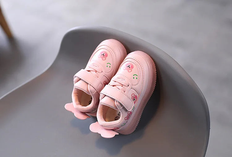 Non-slip Soft Glowing Little Bear Toddler Shoe kids