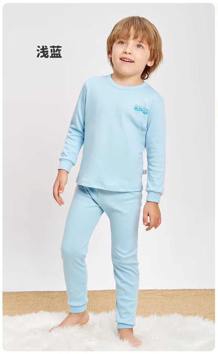 Sleepwear Cotton Pyjamas Sets For Kids boy & girl