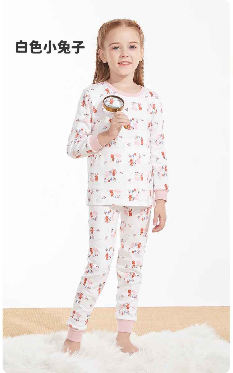 Sleepwear Cotton Pyjamas Sets For Kids boy & girl