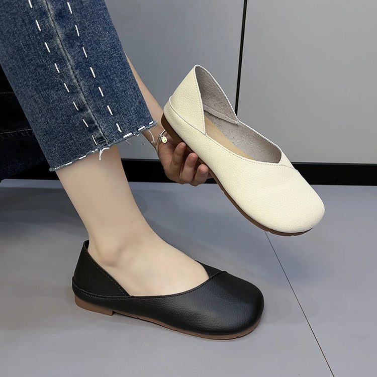 Handmade Flats Ballerina Shoes Women