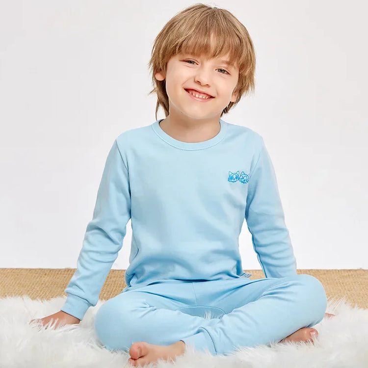 Sleepwear Cotton Pyjamas Sets For Kids boy & girl