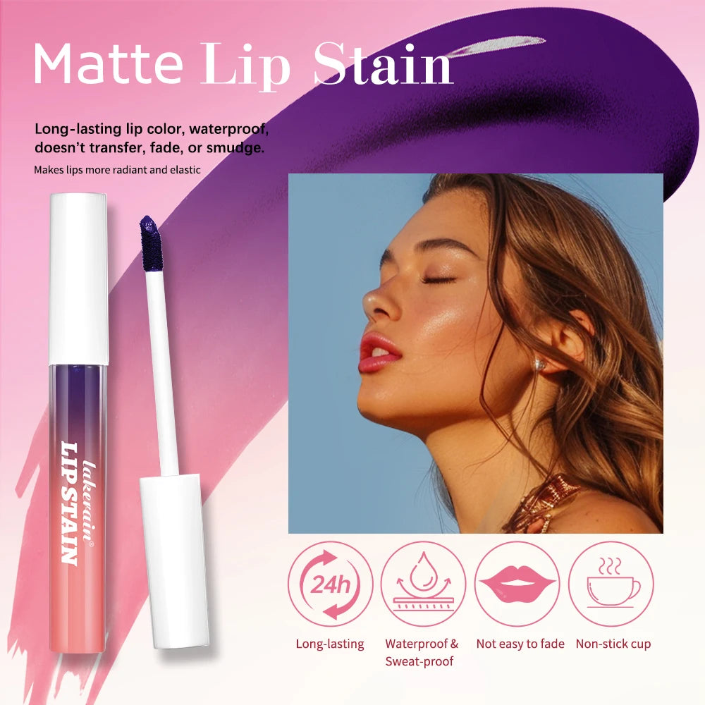 Lip Gloss Peel and Stick Set Long-lasting Waterproof For Women