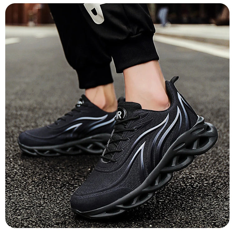 Flame Printed  Running Shoes Sneakers Men