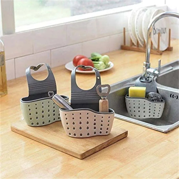 Sink Draining Hanging Basket Adjustable Kitchen Accessories