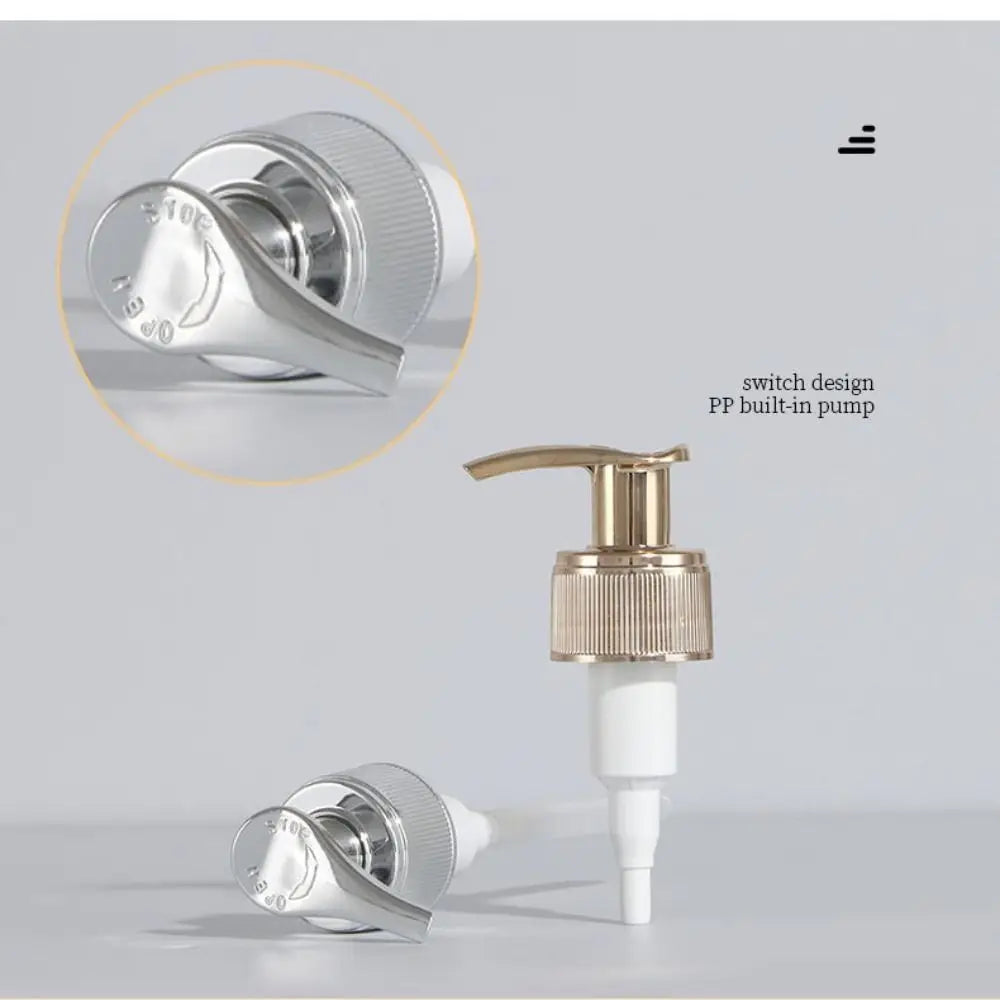 Rust-proof Gold Chrome Plastic Body Hand Soap Dispensers  Bathroom - Ashmeetdesigns 