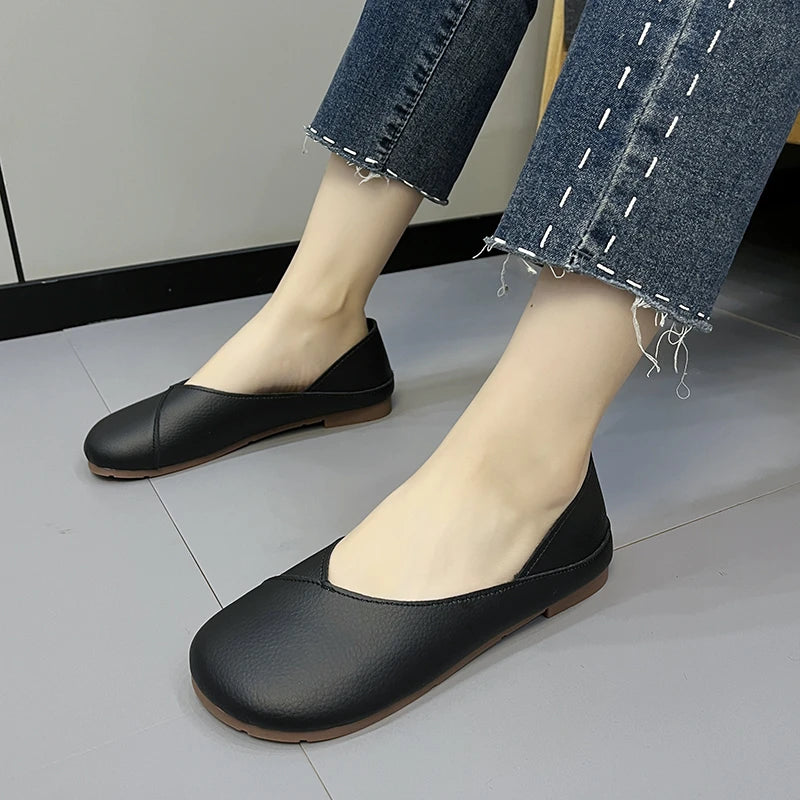 Handmade Flats Ballerina Shoes Women