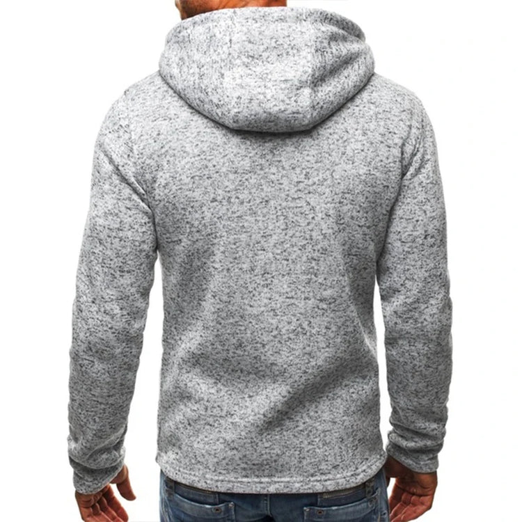 Men's Hoodie with Side Zipper Pockets