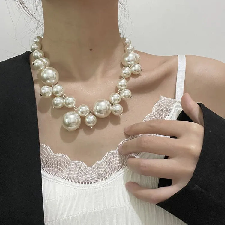 Elegant Imitation Pearl Women's Necklace - Ashmeetdesigns 