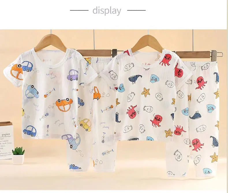 Autumn winter Tops Pants Suits Sets Cotton Kids Clothes