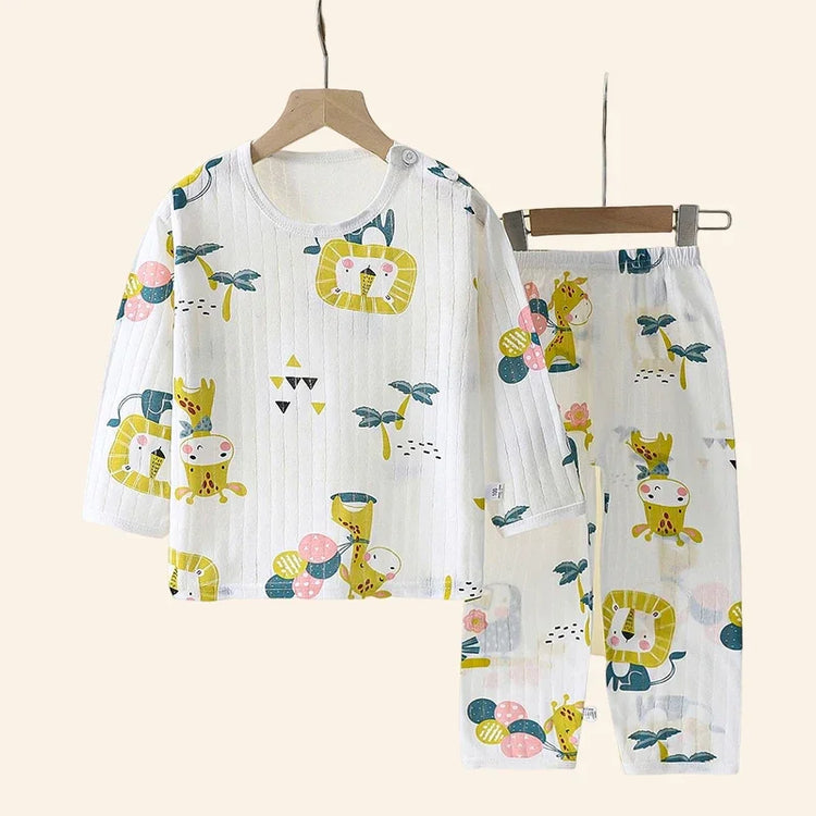 Autumn winter Tops Pants Suits Sets Cotton Kids Clothes