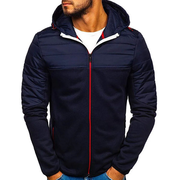 Men's Hoodies Casual Long Sleeve Zip Up