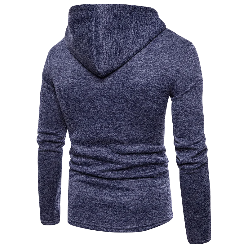 Men's Hoodie with Side Zipper Pockets