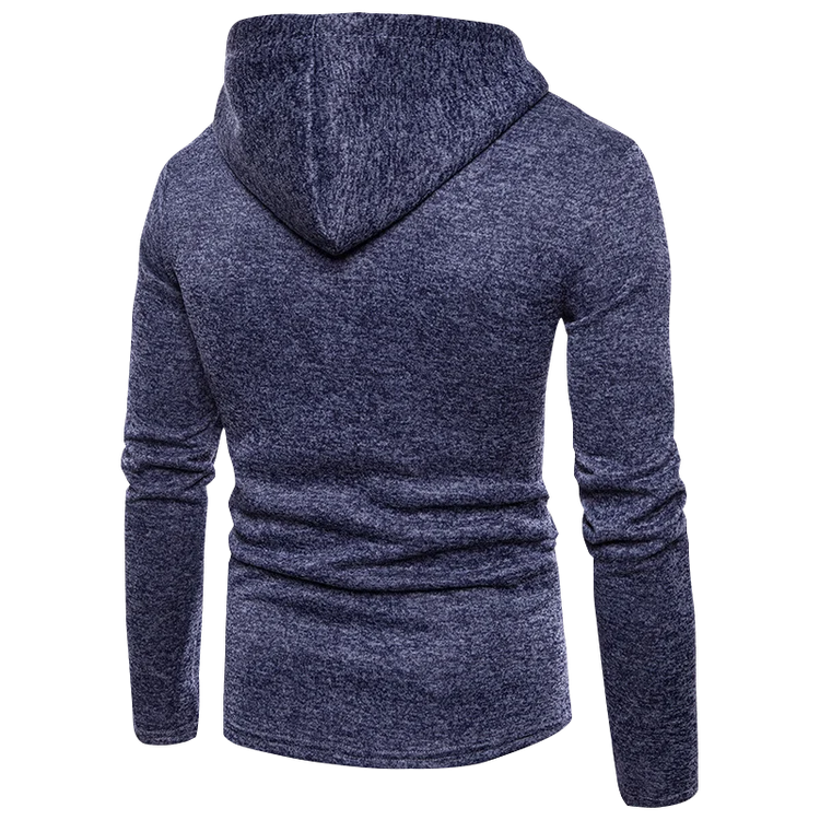 Men's Hoodie with Side Zipper Pockets