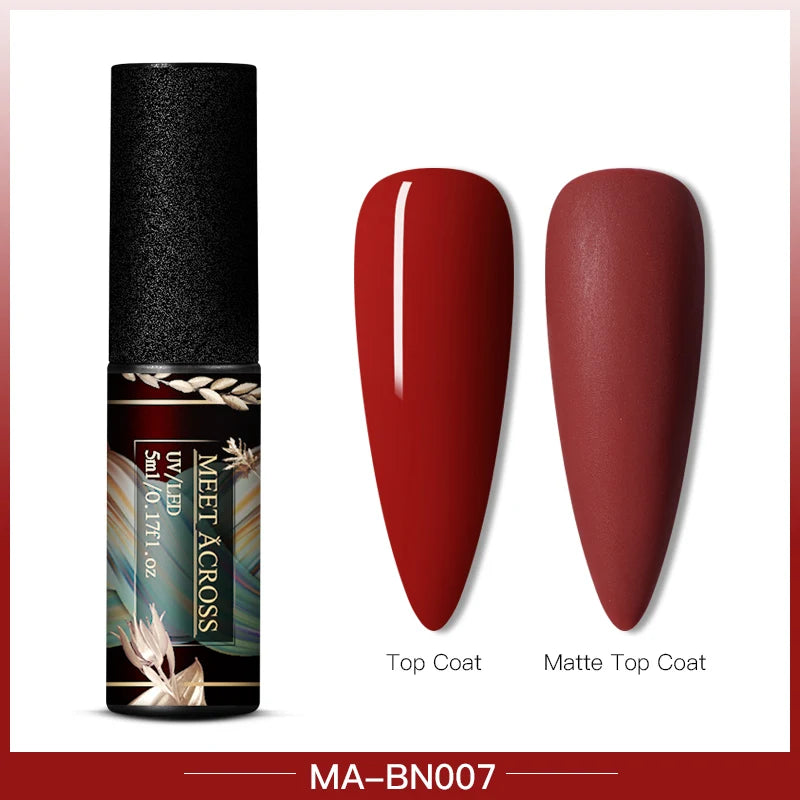 Wine Red Gel Nail Polish 7ml