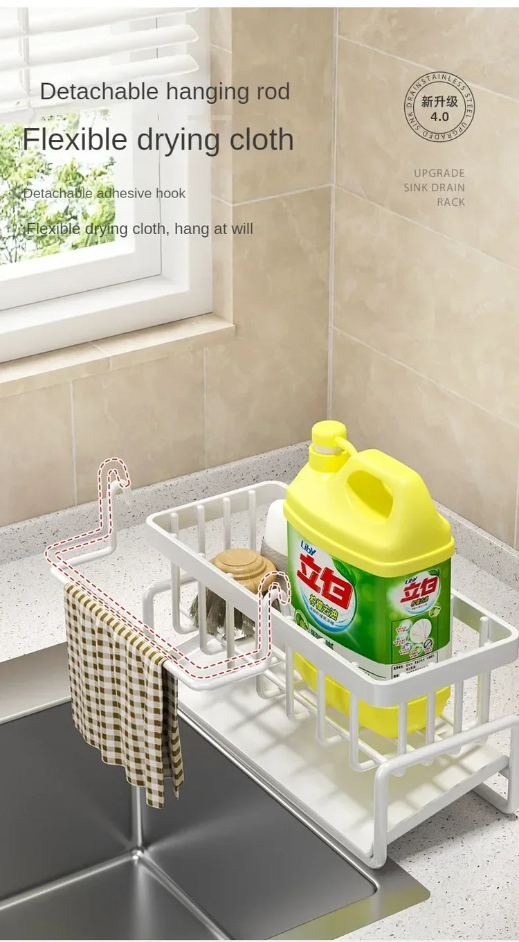 Dishwashing Detergent Dishcloth Organizer Kitchen