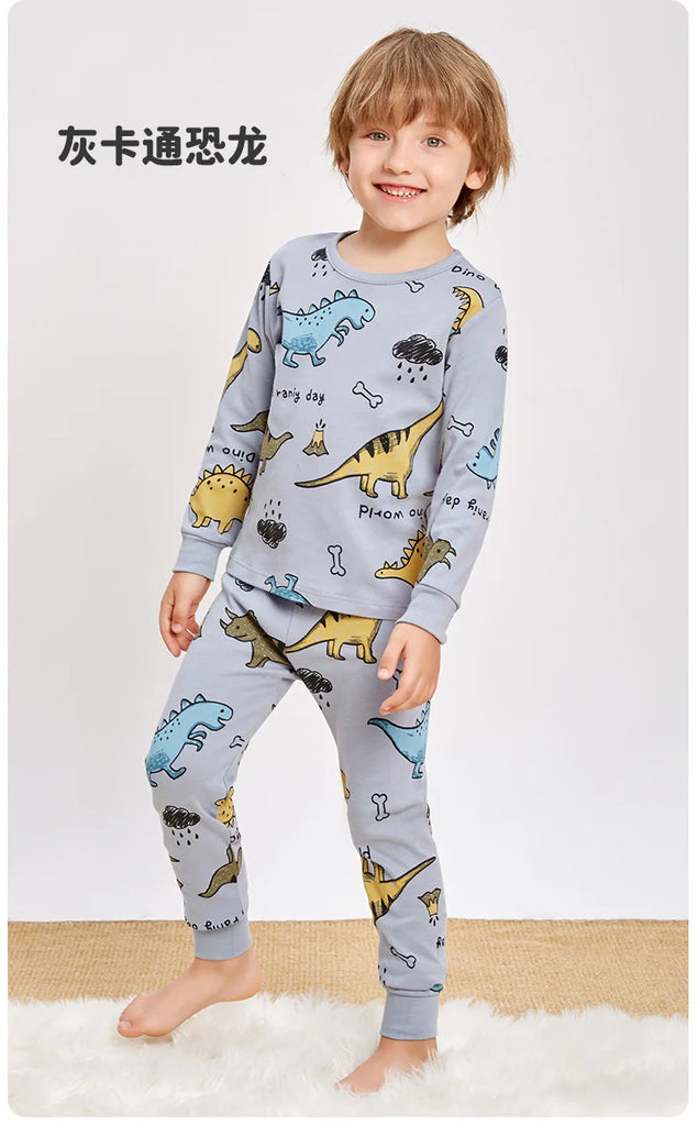 Sleepwear Cotton Pyjamas Sets For Kids boy & girl