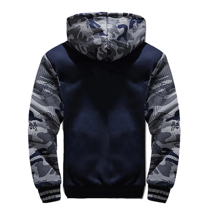 Fleece Long Sleeve Winter Jackets for Men