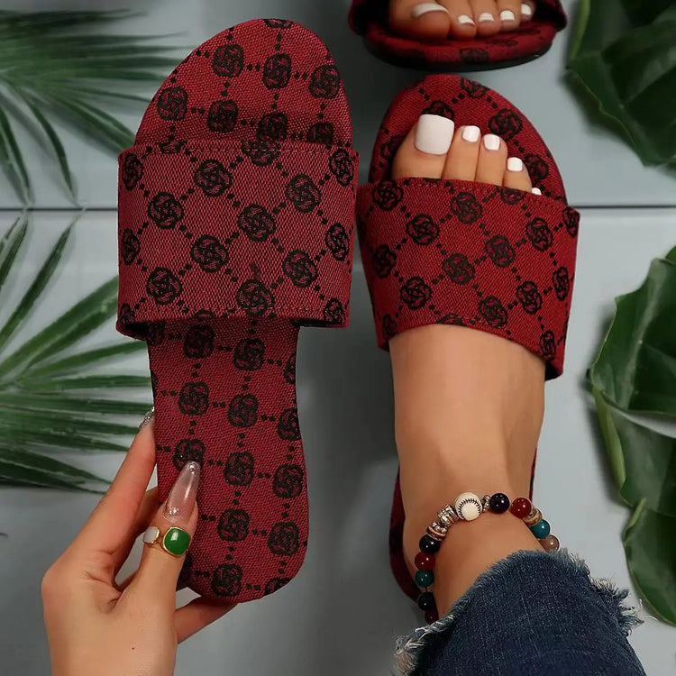 rand Design Summer Slippers for Women