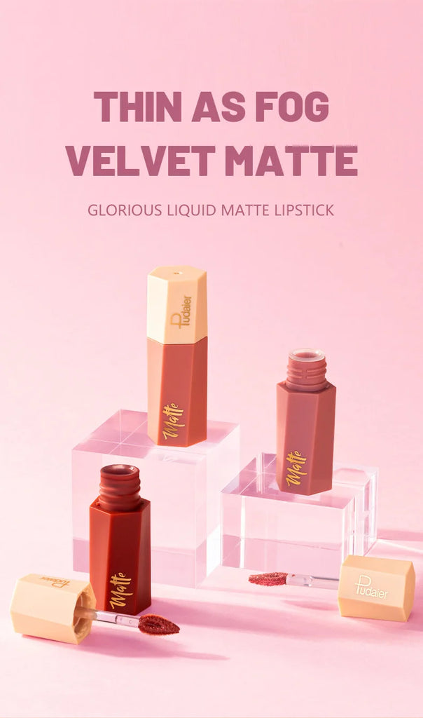 Matte Waterproof Velvet Nude Lipstick