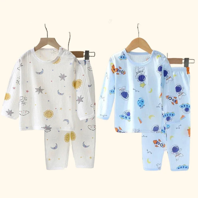 Autumn winter Tops Pants Suits Sets Cotton Kids Clothes