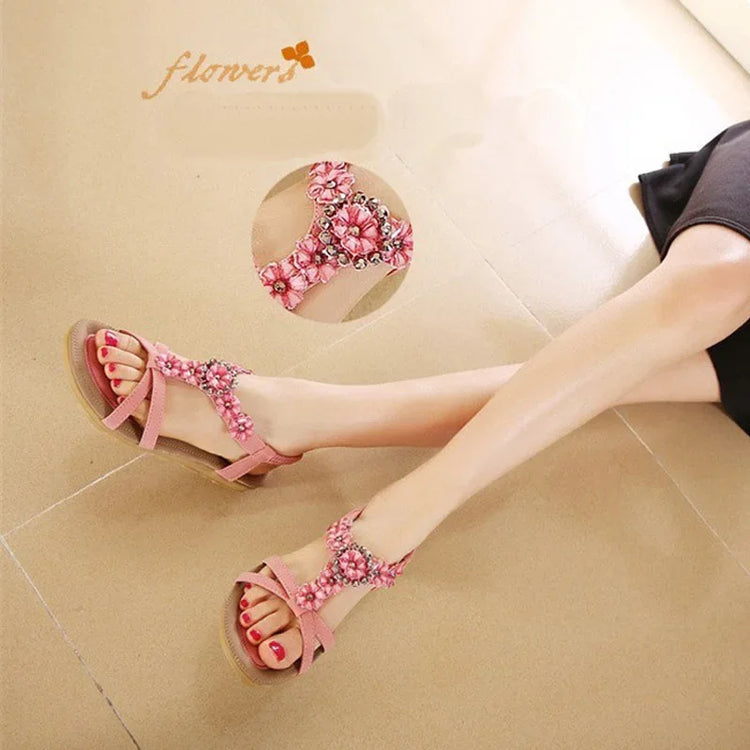 Flat Heel Sandals Women - Ashmeetdesigns 