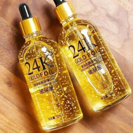 24k Gold Hyaluronic Acid Nicotinamide Face Serum 100ml