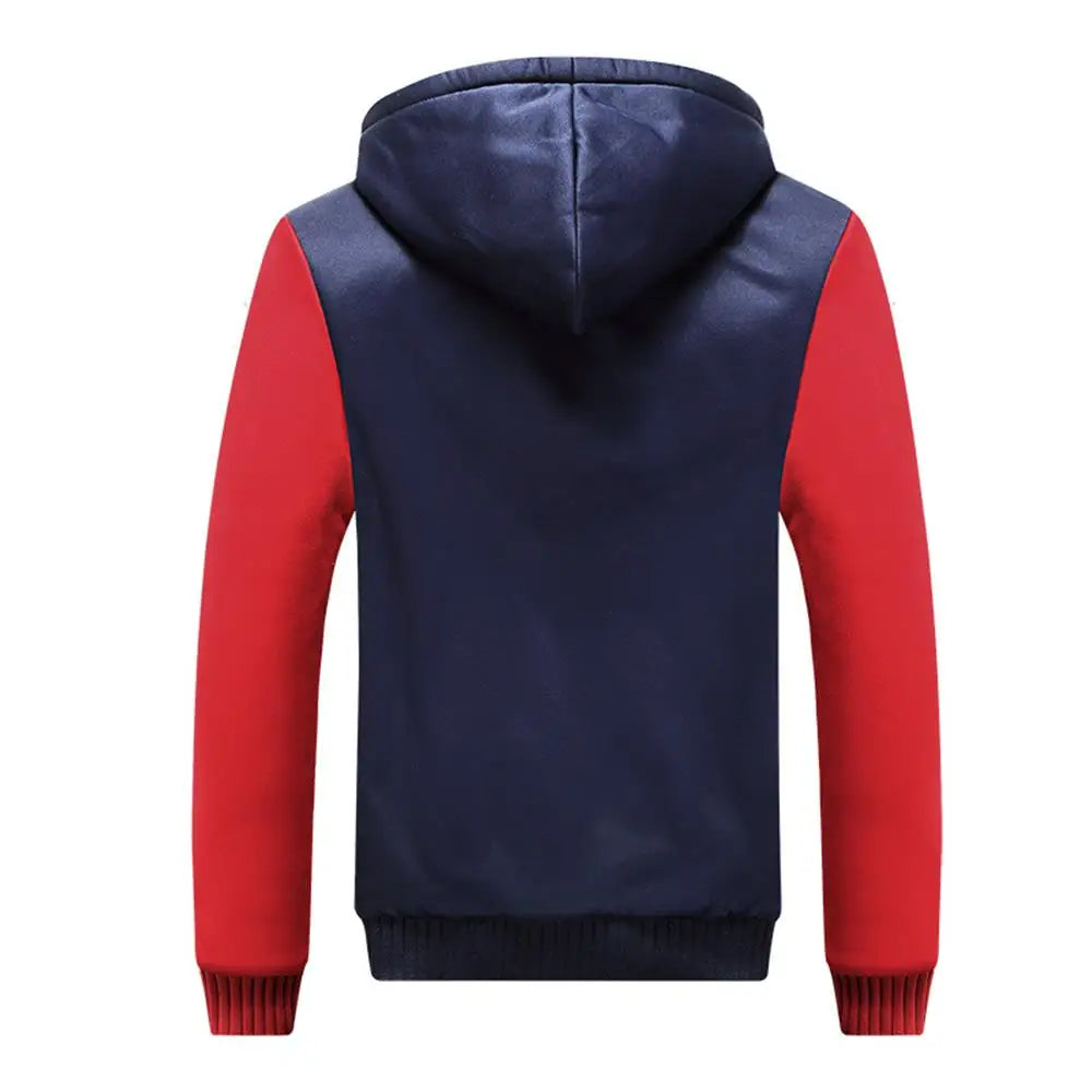 Fleece Long Sleeve Winter Jackets for Men