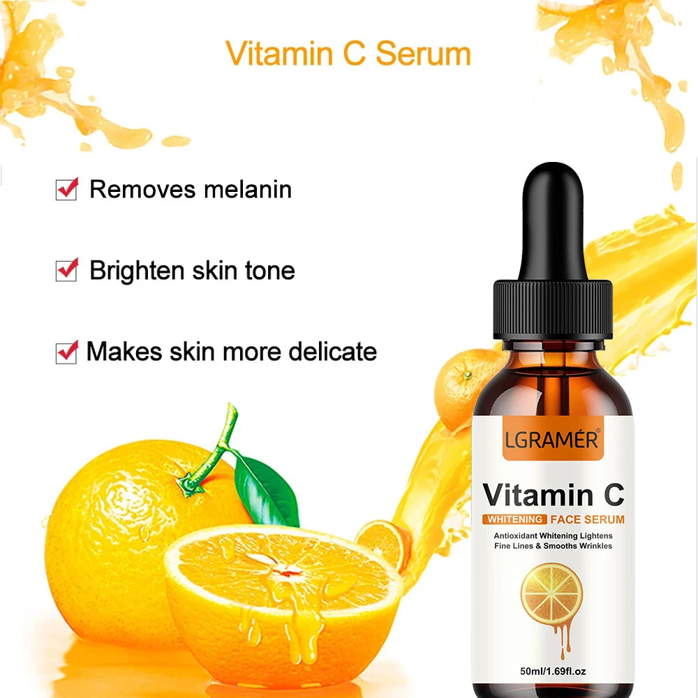 Vitamin C Facial Essence  Dark Spot Remover  Facial Skin Care 30ml