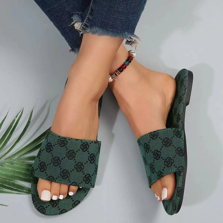 rand Design Summer Slippers for Women