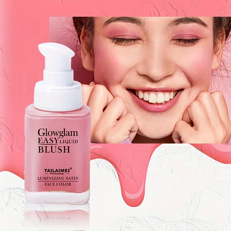 glow glam easy liquid blush face color  35g