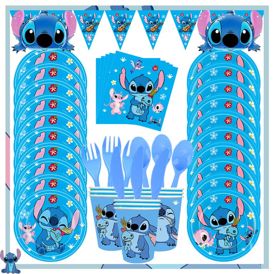 Birthday Party Decoration Lilo&Stitch Sky Blue kids