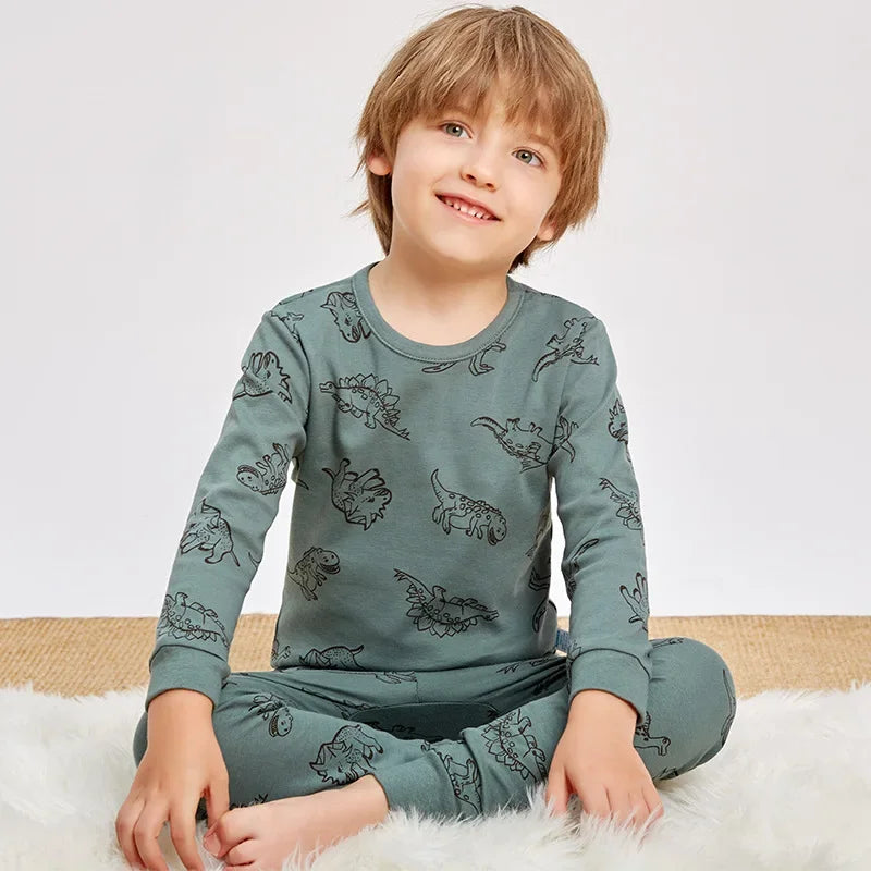 Sleepwear Cotton Pyjamas Sets For Kids boy & girl