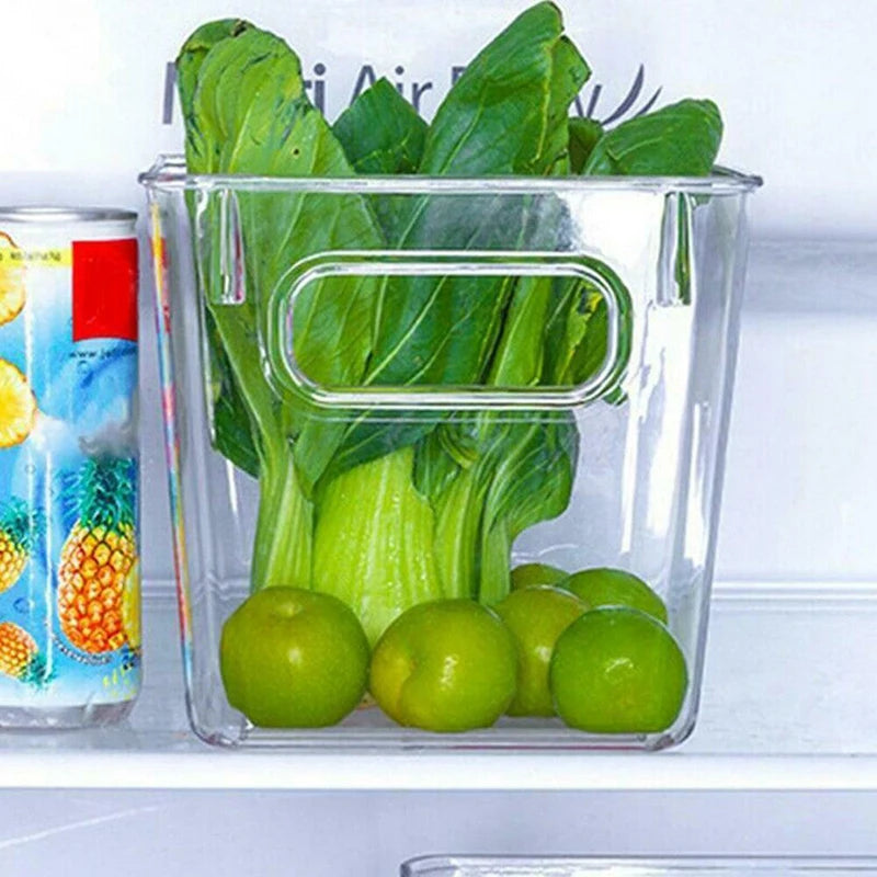 Fridge Food Storage Box With Handle 1pc