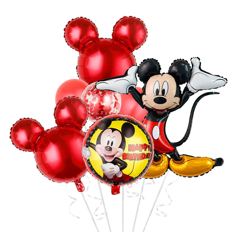 Mickey Mouse Birthday Party Decorations Paper Napkin Plate Cup for Kids