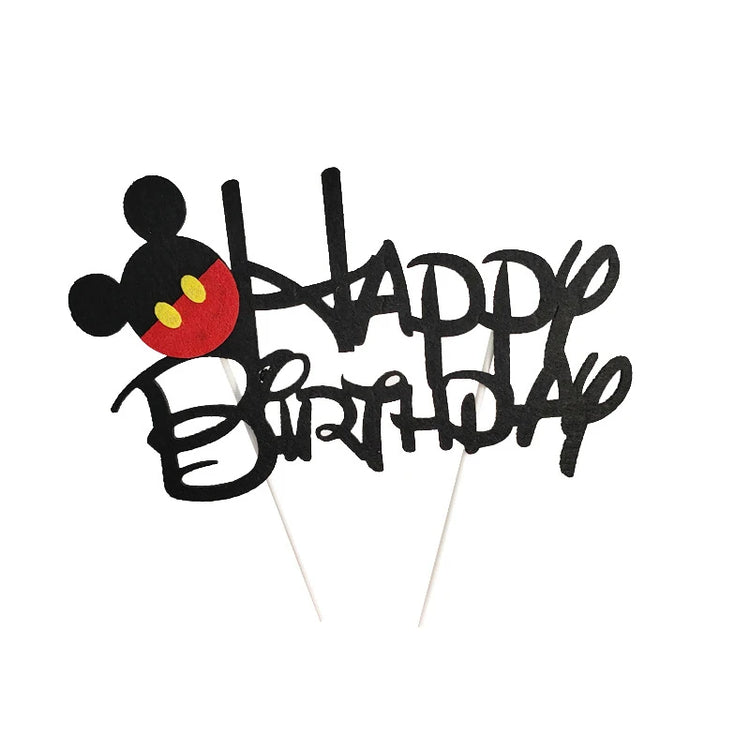 Mickey Mouse Birthday Party Decorations Paper Napkin Plate Cup for Kids