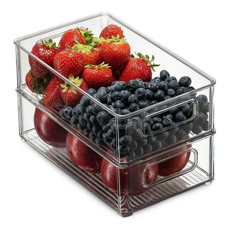 Fridge Food Storage Box With Handle 1pc