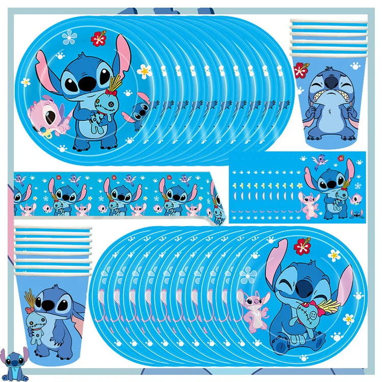 Birthday Party Decoration Lilo&Stitch Sky Blue kids