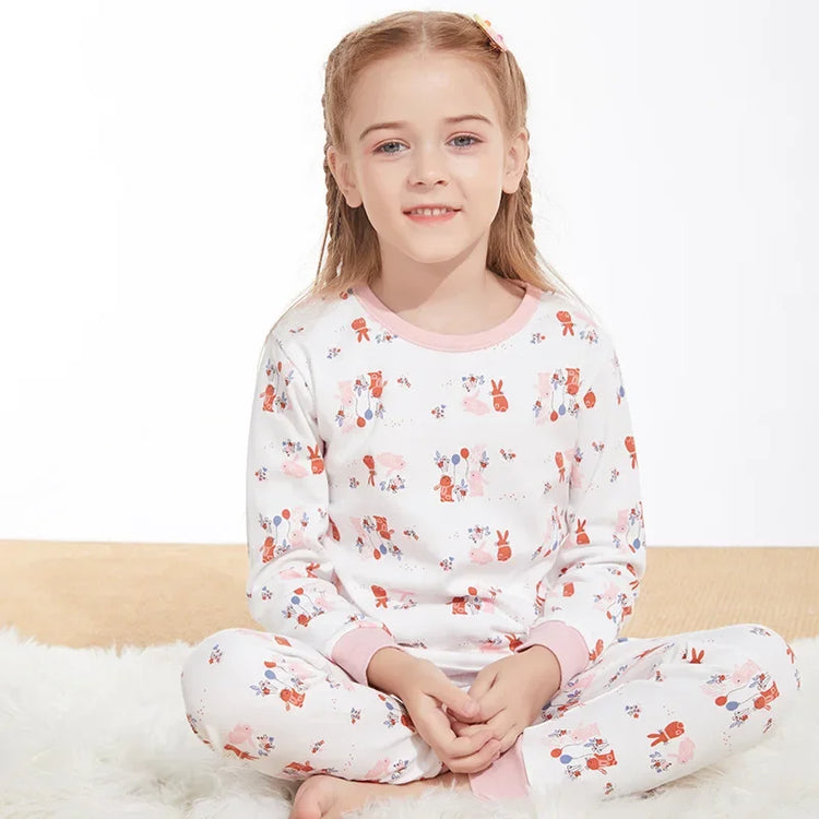 Sleepwear Cotton Pyjamas Sets For Kids boy & girl