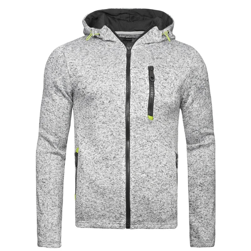 Men's Hoodie with Side Zipper Pockets