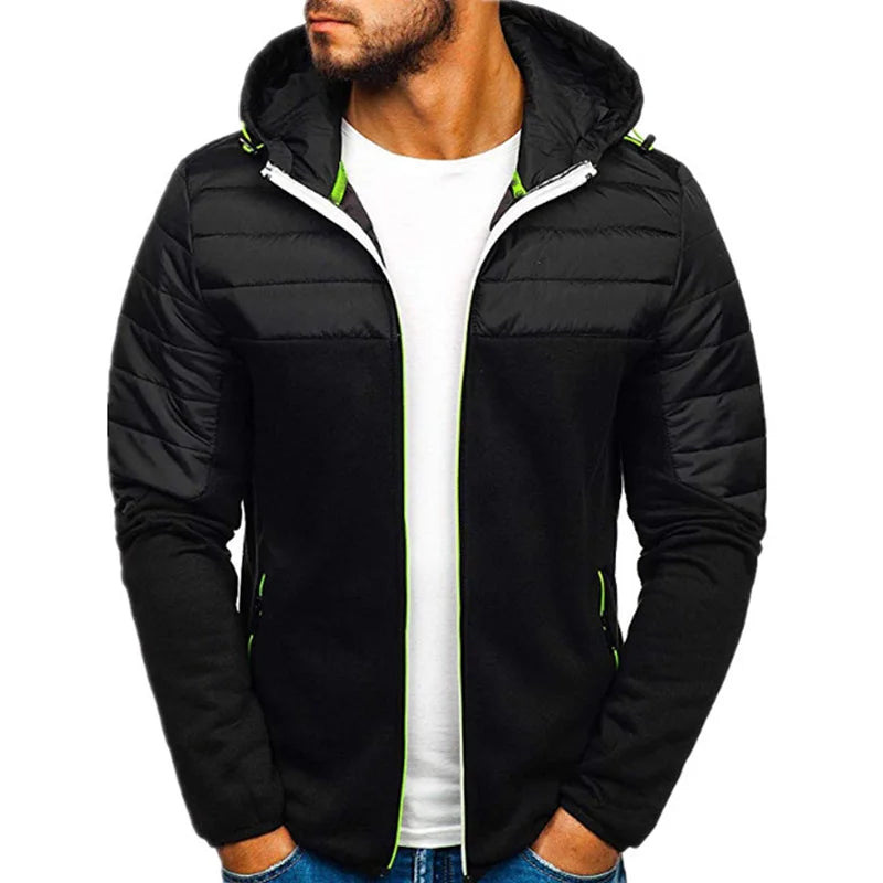 Men's Hoodies Casual Long Sleeve Zip Up